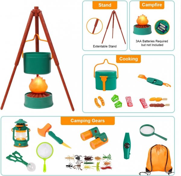 Kids Camping Set(Green)