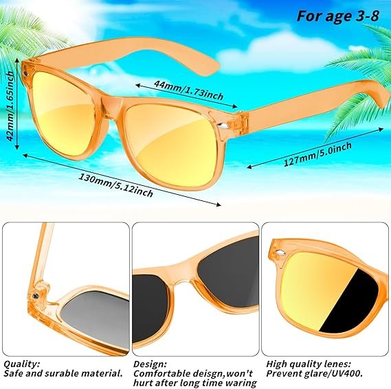 Kids Translucent Sunglasses