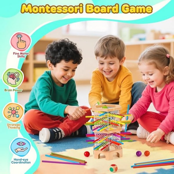 Montessori Wooden Board Game