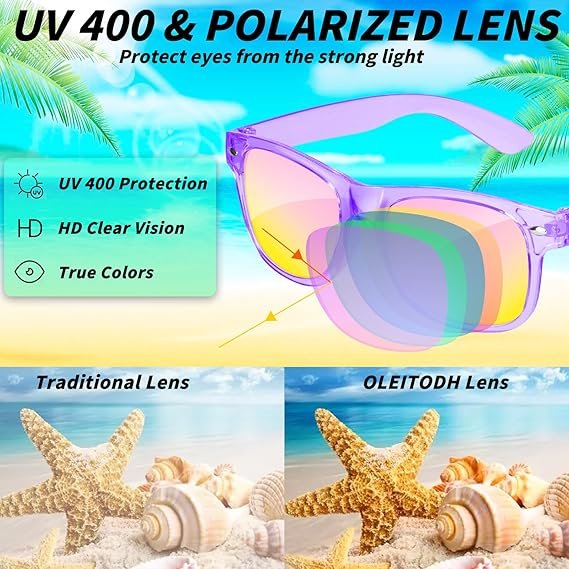 Kids Translucent Sunglasses