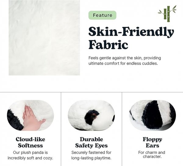 Stuffed Teddy Bear - Panda