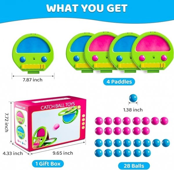 Toss and Catch Ball Game Set