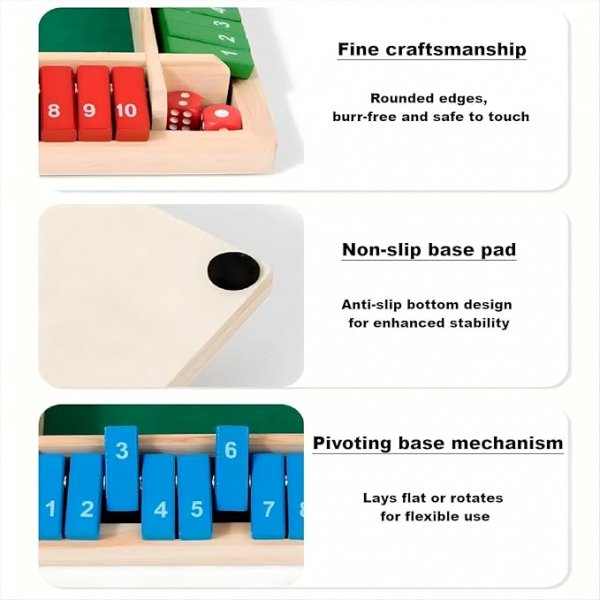 Shut The Box Game Dice Game